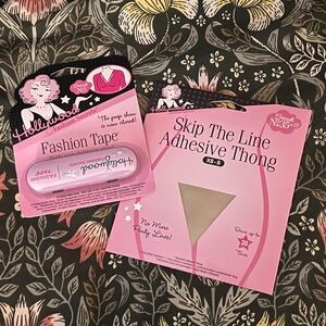 Hollywood Fashion Tape and Adhesive Thong Set